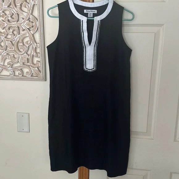 chinese dress ladies Tommy Bahama Two Palms Short Sleeve Black Linen Collared Dress chinese dress ladies Tommy Bahama Two Palms Short Sleeve Black Linen Collared Dress